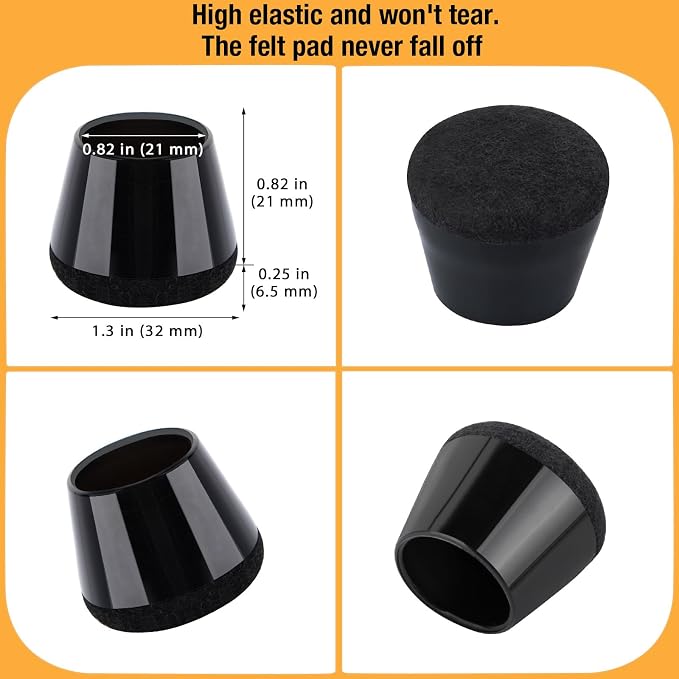16 Pcs New Chair Leg Protectors - Image 5