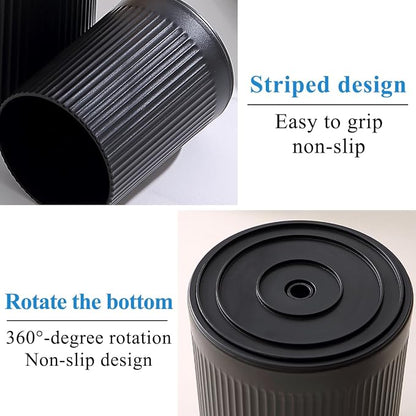 Kyraton Cooking Utensils Holder 2pcs, 360° Rotating Heavy Duty Plastic Kitchen - Image 8