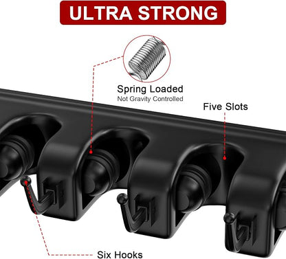 LETMY Broom Holder Wall Mount - Image 5