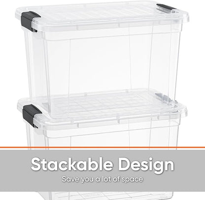 Superio Clear Storage Boxes - Image 3