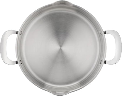 Jamie Oliver by T-fal Cook Smart 10-Piece Cookware Set, Uncoated Stainless Steel - Image 3