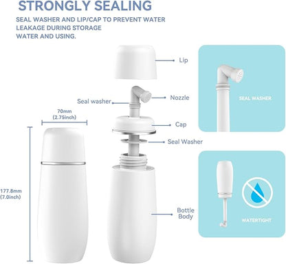 Portable Bidet for Travel Friendly Handheld Personal Peri Bottle 400ml - Image 7