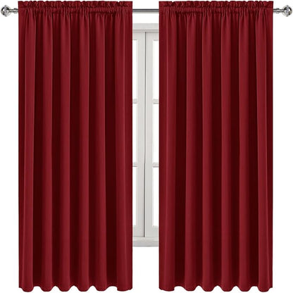 DWCN Blackout Curtains for Living Room Thermal Insulated, Energy Saving & Noise - Image 9