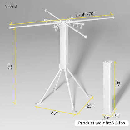 BIREN Clothes Drying Rack Foldable Extending Laundry Rack - Image 9