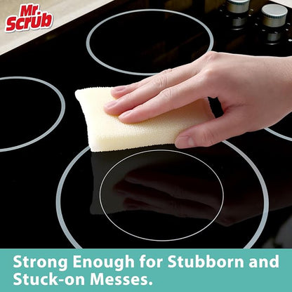 Sponges Kitchen Scrub Dish Sponge Scouring Pad, 48 Pads Cleaning Brush - Image 5