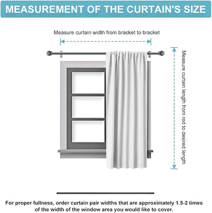 RYB HOME Blackout Curtains Thermal Insulated Panels Decor Slot Top Rod Pocket - Image 8