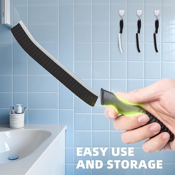 Hard Bristle Crevice Cleaning Brush-Thin Gap Scrub Brush, Small Cleaning Brush - Image 5