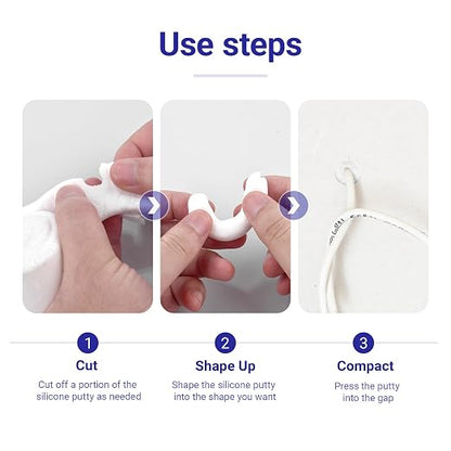 Moldable Silicone Putty, Waterproof, Stay Pliable, Good Plasticity - Image 3