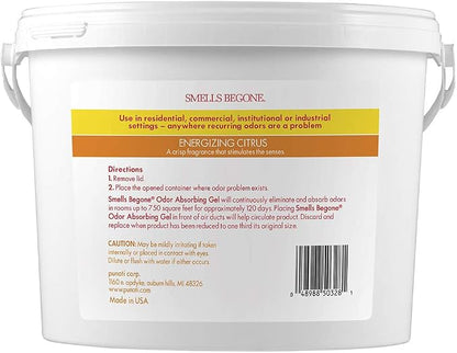 SMELLS BEGONE 1-Gallon Odor Absorber Gel - Image 3
