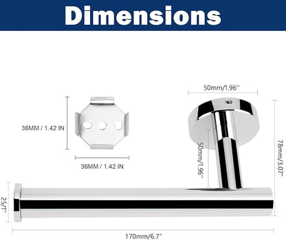 NearMoon Bathroom Toilet Paper Holder, Premium SUS304 Stainless Steel Rustproof - Image 5