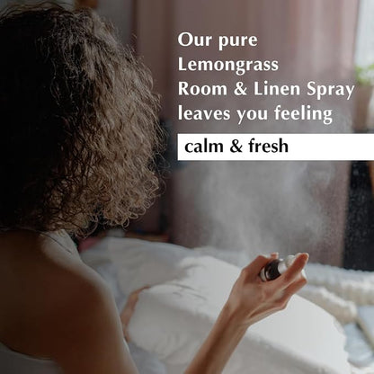 Lemongrass Room Linen & Pillow Spray by Aromafume | 100ml/3.38 fl oz | - Image 4
