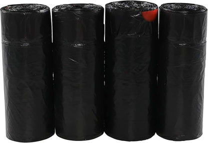 1.5 Gallon Drawstring Trash Bags, Small Black Garbage Bags, 208 Bags - Image 3