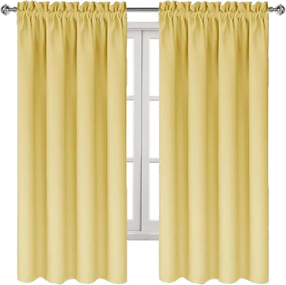 DWCN Blackout Curtains for Bedroom – Rod Pocket Thermal Insulated Noise - Image 9