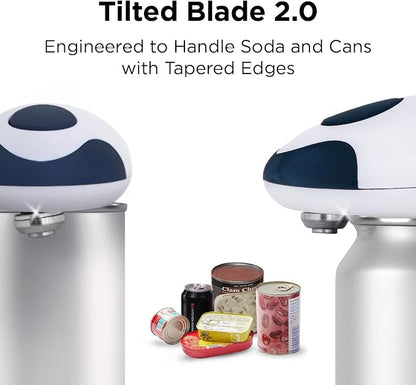 Kitchen Mama Auto 2.0 Electric Can Opener: Blade Opens Almost Any Can Pop or - Image 5