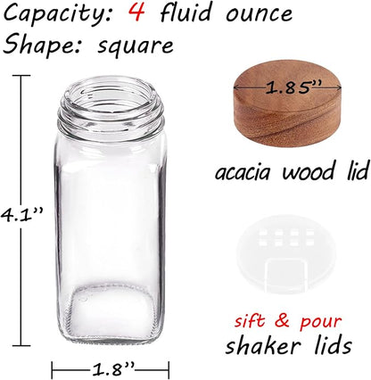 Churboro 24 Spice Jars with 547 Labels - Image 4