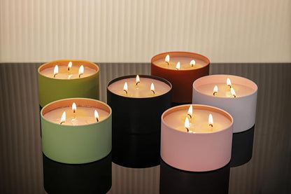 Aroparc Candle Tins with Lids, 3 Wicks Candle Containers 12 Pack 14oz/420ml - Image 7