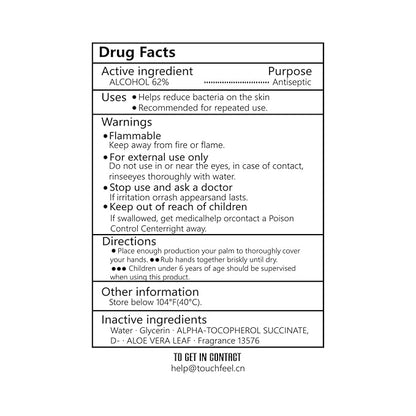 Power Mist Hand Sanitizer Spray, Scented Hydrating Hand Sanitizers Travel Size Refillable, Pocket Portable 3-Pack (Sunset over Grapefruits) 0.93Fl Oz 460-Sprays Each