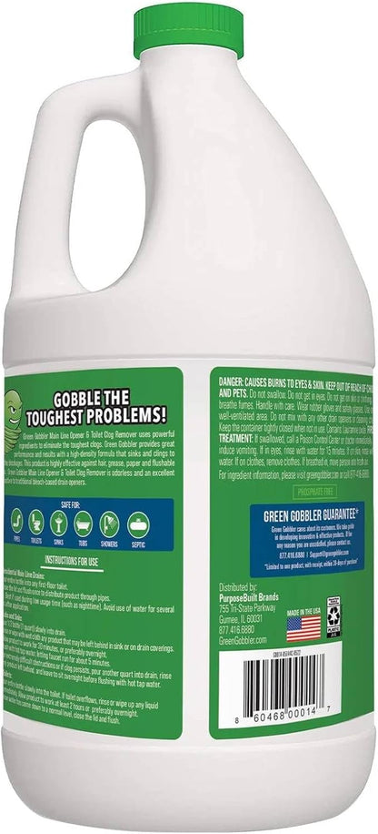 Green Gobbler Ultimate Main Drain Opener | Drain cleaner Hair Clog Remover | - Image 3