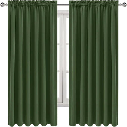 DWCN Blackout Curtains for Living Room Thermal Insulated, Energy Saving & Noise - Image 9