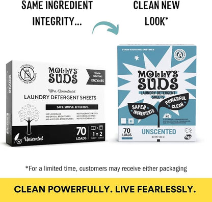 Molly’s Suds Laundry Detergent Sheets | Gentle on Sensitive Skin, Powerful - Image 2