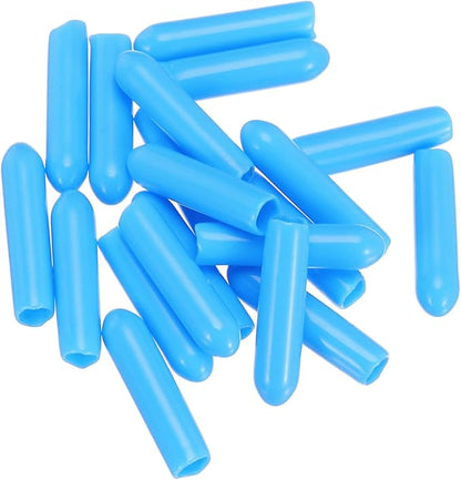 uxcell 20pcs Rubber End Caps 3mm ID Vinyl PVC Round Tube Bolt Cap Cover Screw - Image 4