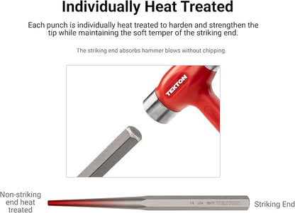 TEKTON Long Alignment Punch Set, 3-Piece | 66556 | Made in USA - Image 3