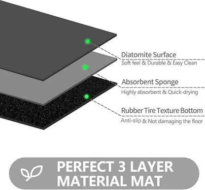 Ultra Thin Door Mat Indoor Entrance, 1/10 in Thin Door Mats - Image 3