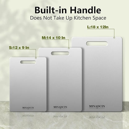 Titanium Cutting Boards For Kitchen, 100% Pure Cut Titanium Cutting Board - Image 8
