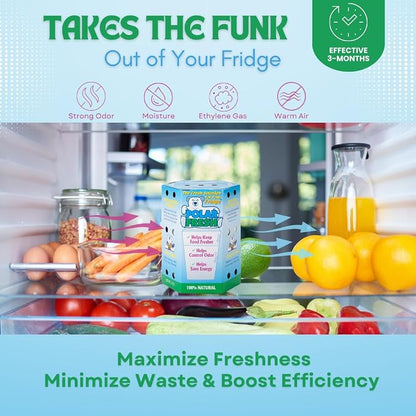 All-in-1 Refrigerator Deodorizer & Produce Saver by Polar Fresh – Fridge Odor - Image 3