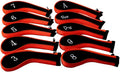 Sword &Shield sports Neoprene Zipper Golf Club Iron Head Covers Iron Covers 10pcs/Set
