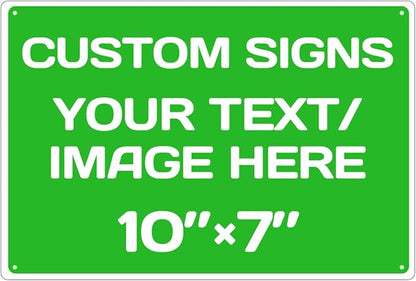 Personalized Aluminum Metal Signs - Image 7