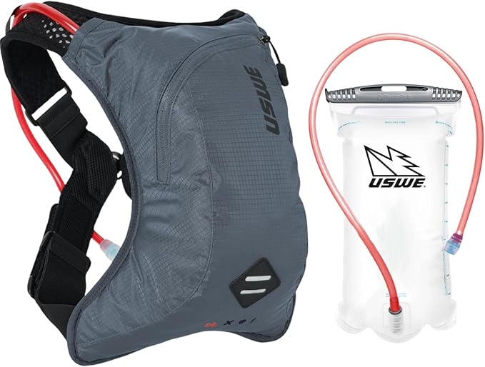 USWE Outlander XC Hydration Pack, Running, Hiking Hydration Backpack with Water Bladder (1.5L/50oz), Hydropack for Men & Women, Backpack Gear & Equipment for Cycling, MTB