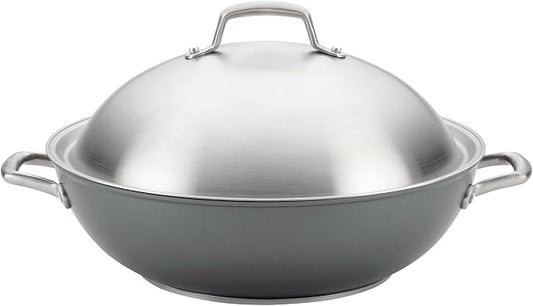 Anolon Accolade Forged Hard Anodized Nonstick Wok / Stir Fry Pan by Anolon