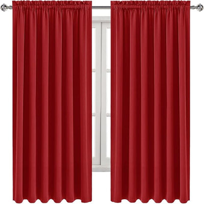 DWCN Blackout Curtains for Living Room Thermal Insulated, Energy Saving & Noise - Image 9