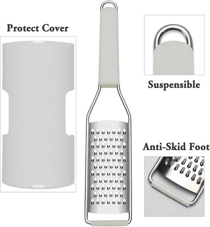 Cambom Cheese Grater Citrus Zester Lemon Zester Pack of 3-304 Stainless Steel - Image 7
