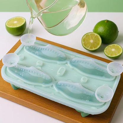 Dinosaur Ice Cube Tray, 3D Dino Ice Cube Mold, Silicone Ice Tray Large Fun - Image 4