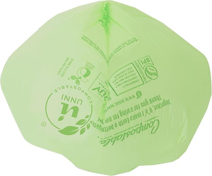 UNNI Compostable Trash Bags, 20-23 Gallon / 87 Liter, Extra Thick 1.0 mil Large - Image 4