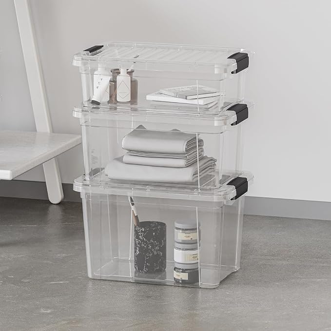 Superio Clear Storage Boxes - Image 8