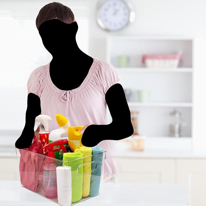 Clear Plastic Storage Bins - Image 5