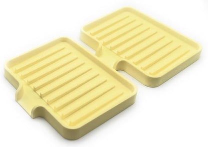 Happitasa Silicone Soap Dish Tray and Sponge Holder - Image 7