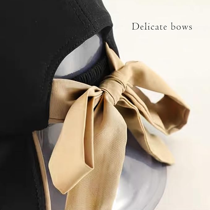 Wide Brim Hats for Woman Foldable Hats Sun Hats for Women uv Protection Bowknot Bucket hat Adjustable hat with Ponytail Hole