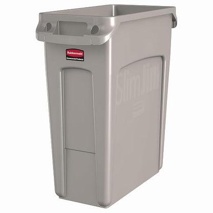 Rubbermaid Commercial Products SLIM JIM Plastic Rectangular Trash/Garbage by RubbermaidCommercialProducts