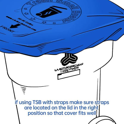 64 Gallon Trash Can Cover Odor Eliminating Bag - Image 5