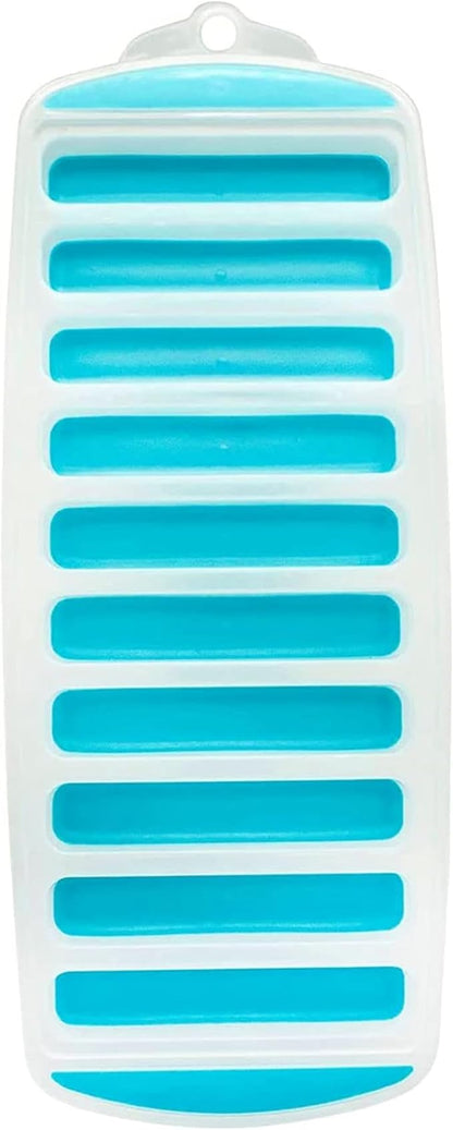 Meadow Lane Ice Stick/Cube Tray, Teal Blue, Narrow and Long by MeadowLane
