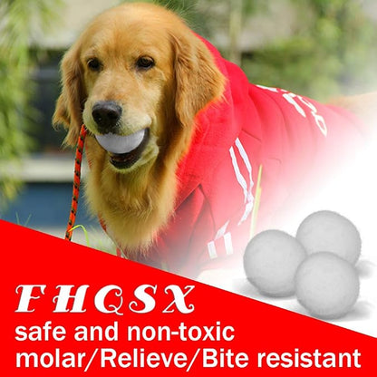 Wool Dryer Balls by FHQSX 6-Pack, XL Premium Reusable Natural Fabric Softener - Image 5