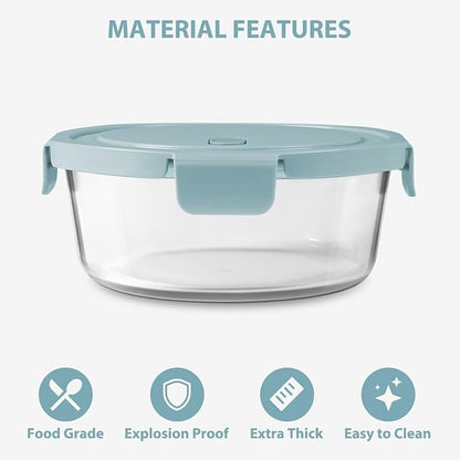30oz Glass Meal Prep Containers - Image 7