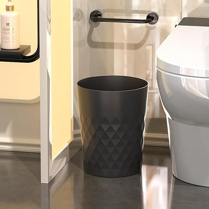 Small Bathroom Trash Can 2 Pack 1.8 Gallon Garbage Can Waste Basket Recycling - Image 3