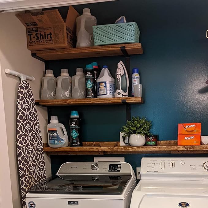 Ironing Board Hanger Wall Mount Ironing Board Holder Organizer Wall Rack - Image 8