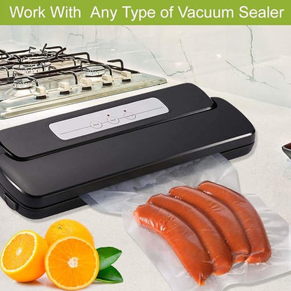 VacYaYa 2 Pack 11x50 Vacuum Sealer Bags Rolls - Image 4