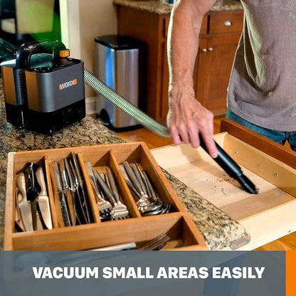 WORX WX030L.9 20V Power Share Cordless Cube Vac Compact Vacuum, Bare Tool Only - Image 3